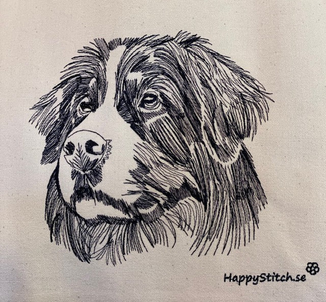 Tygväska Berner Sennen Hund